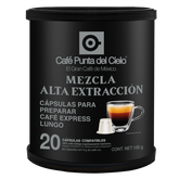 20 Cápsulas compatibles Express Lungo Mezcla Alta Extracción